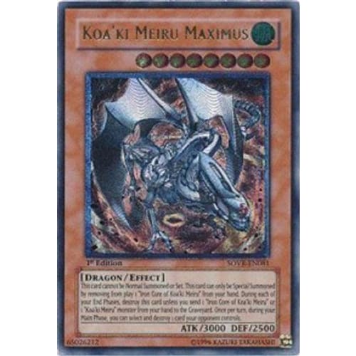 Koa’ki Meiru Maximus (UTR) (SOVR-EN081) Ultimate Rare 1st
