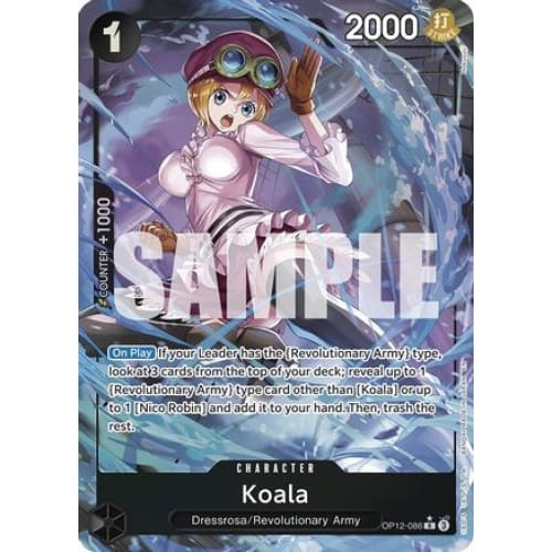 Koala (086) (Alternate Art) OP12-086 R Legacy of the Master