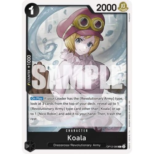 Koala (086) OP12-086 R Legacy of the Master Foil - Single