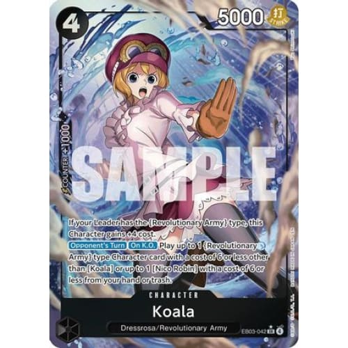 Koala (Alternate Art) EB03-042 SR Extra Booster: One Piece