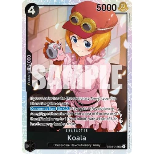 Koala EB03-042 SR Extra Booster: One Piece Heroines Edition