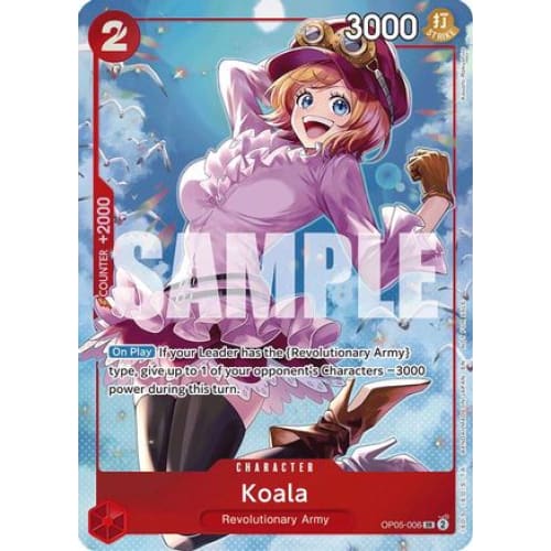Koala - OP05-006 SR Extra Booster: One Piece Heroines