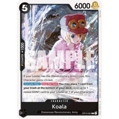 Koala OP13-081 C Carrying On His Will - Single