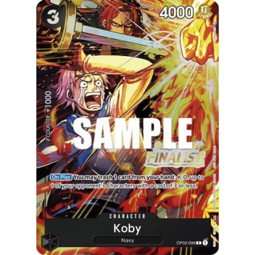 Koby (Online Regional 2023) [Finalist] OP02-098 PR