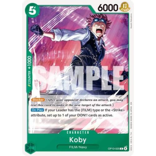Koby OP13-025 C Carrying On His Will - Single
