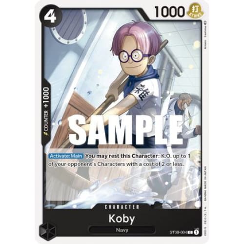 Koby ST08-004 C Starter Deck 8: Monkey.D.Luffy - Single