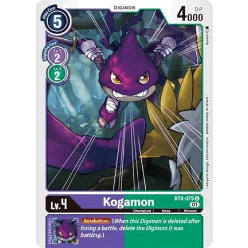 Kogamon - BT8-075 - Uncommon - Single
