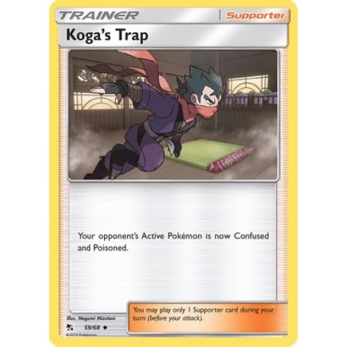Koga’s Trap (059/068) Uncommon Reverse Holofoil - Single