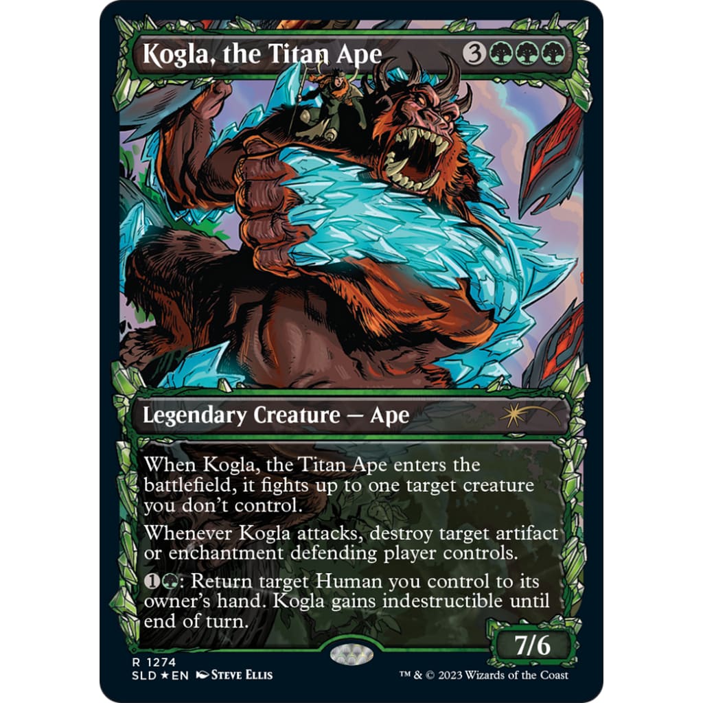 Kogla the Titan Ape (SLD-1274): (Showcase) Foil - Single