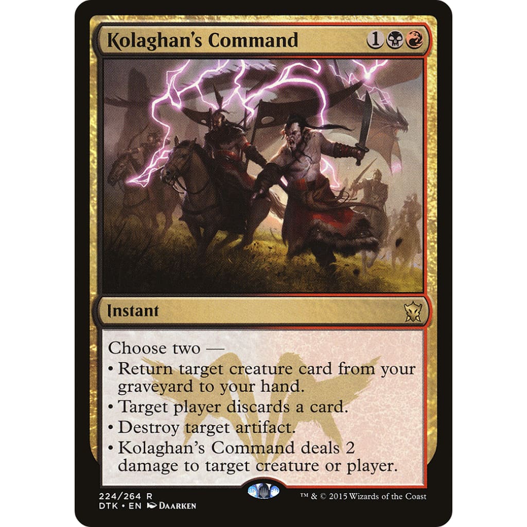 Kolaghan’s Command (DTK-224) - Single