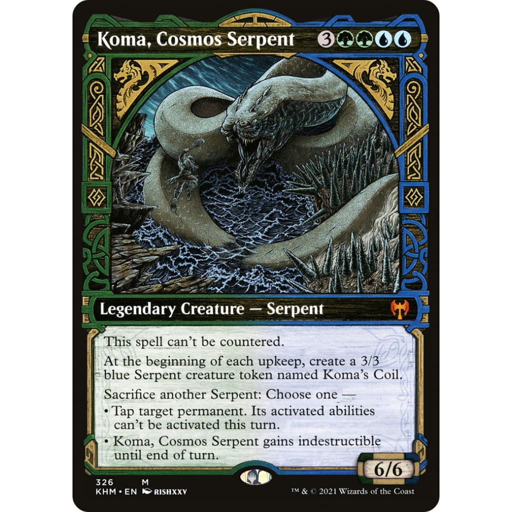Koma Cosmos Serpent (KHM-326): (Showcase) - Single