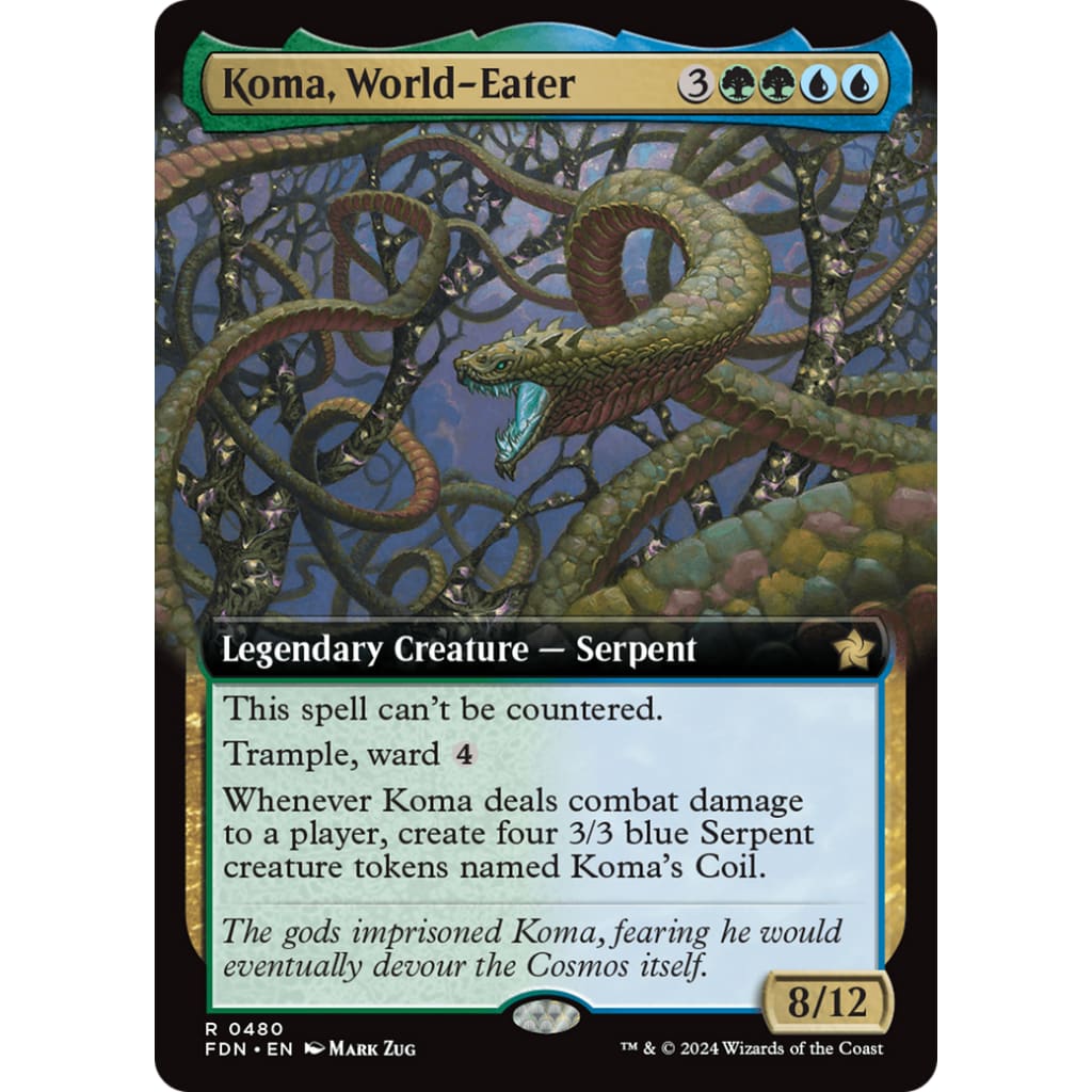 Koma World-Eater (FDN-480): (Extended Art) - Single