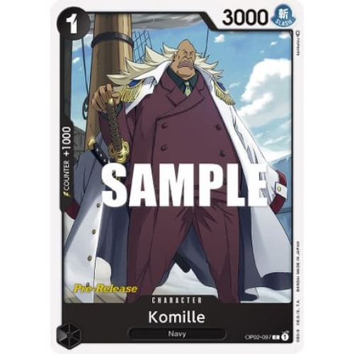 Komille OP02-097 C Paramount War Pre-Release Cards - Single