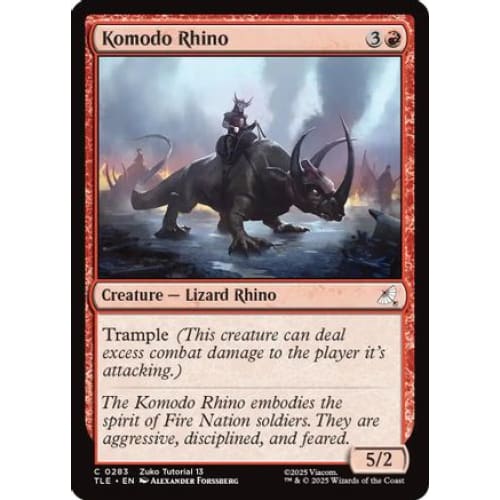 Komodo Rhino (0283) (TLE-283) - Single