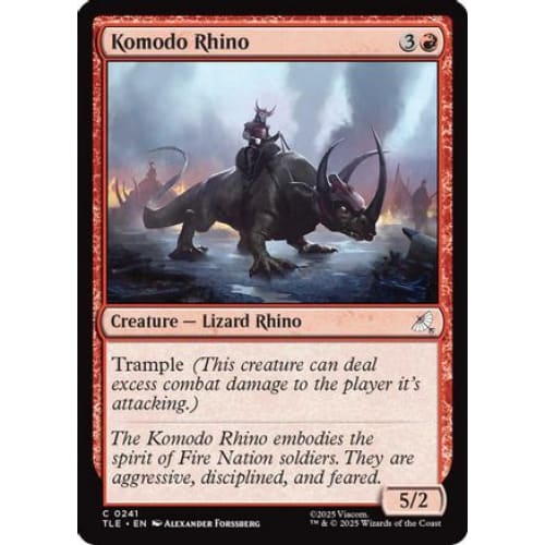 Komodo Rhino (TLE-241) - Single