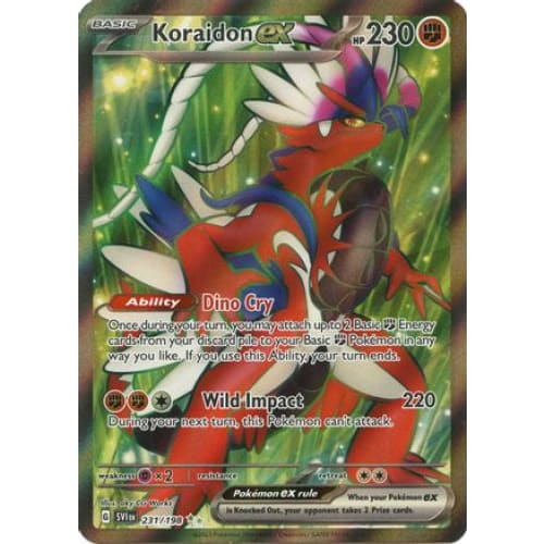 Koraidon ex - 231/198 (231) Ultra Rare Holofoil - Single