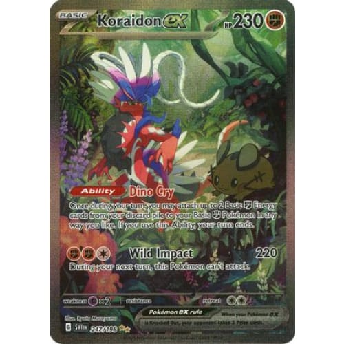Koraidon ex - 247/198 (247) Special Illustration Rare