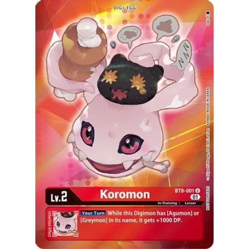 Koromon (Box Topper) (BT9-001 U) Uncommon Foil - Single