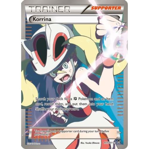 Korrina (111/111) Ultra Rare Holofoil - Single