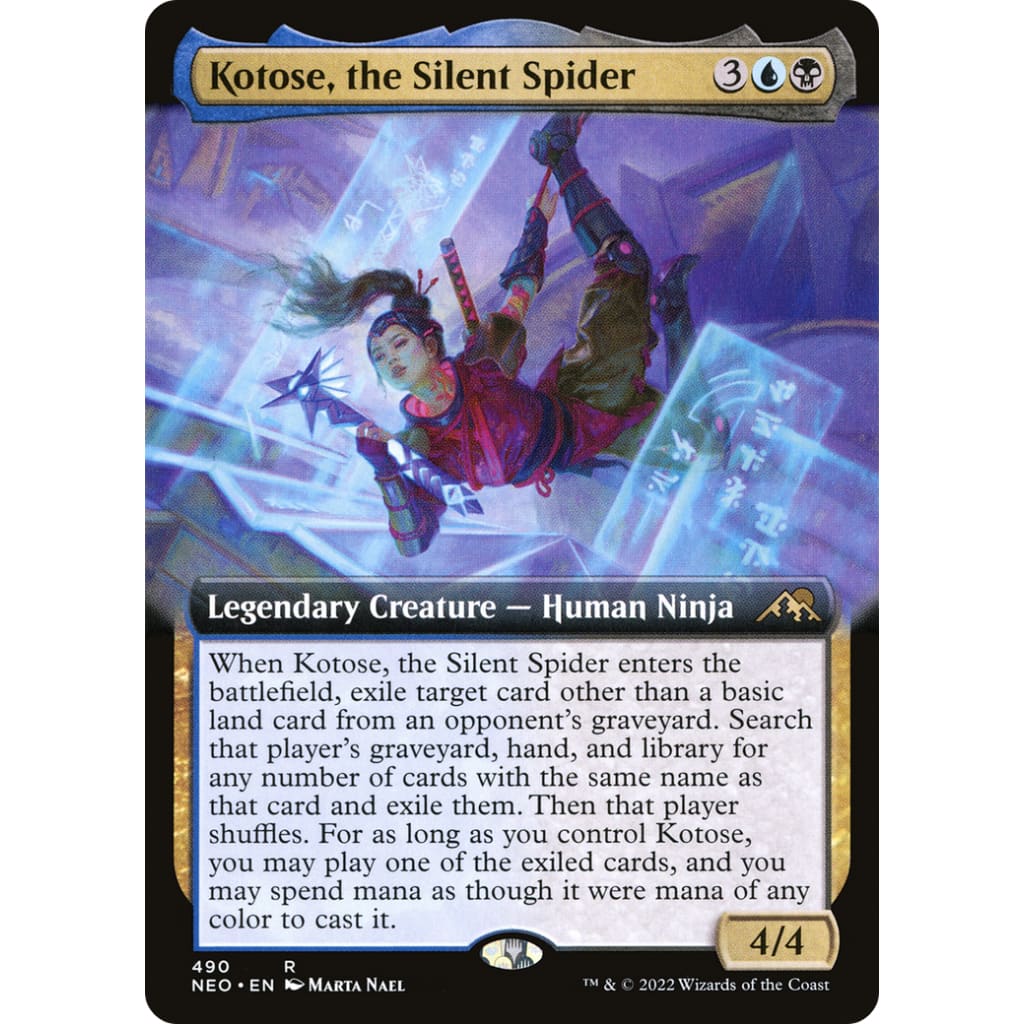 Kotose the Silent Spider (NEO-490): (Extended Art) - Single
