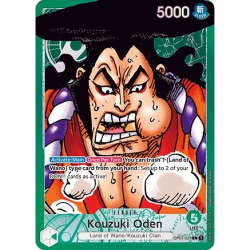 Kouzuki Oden (Parallel) OP01-031 L Romance Dawn - Single