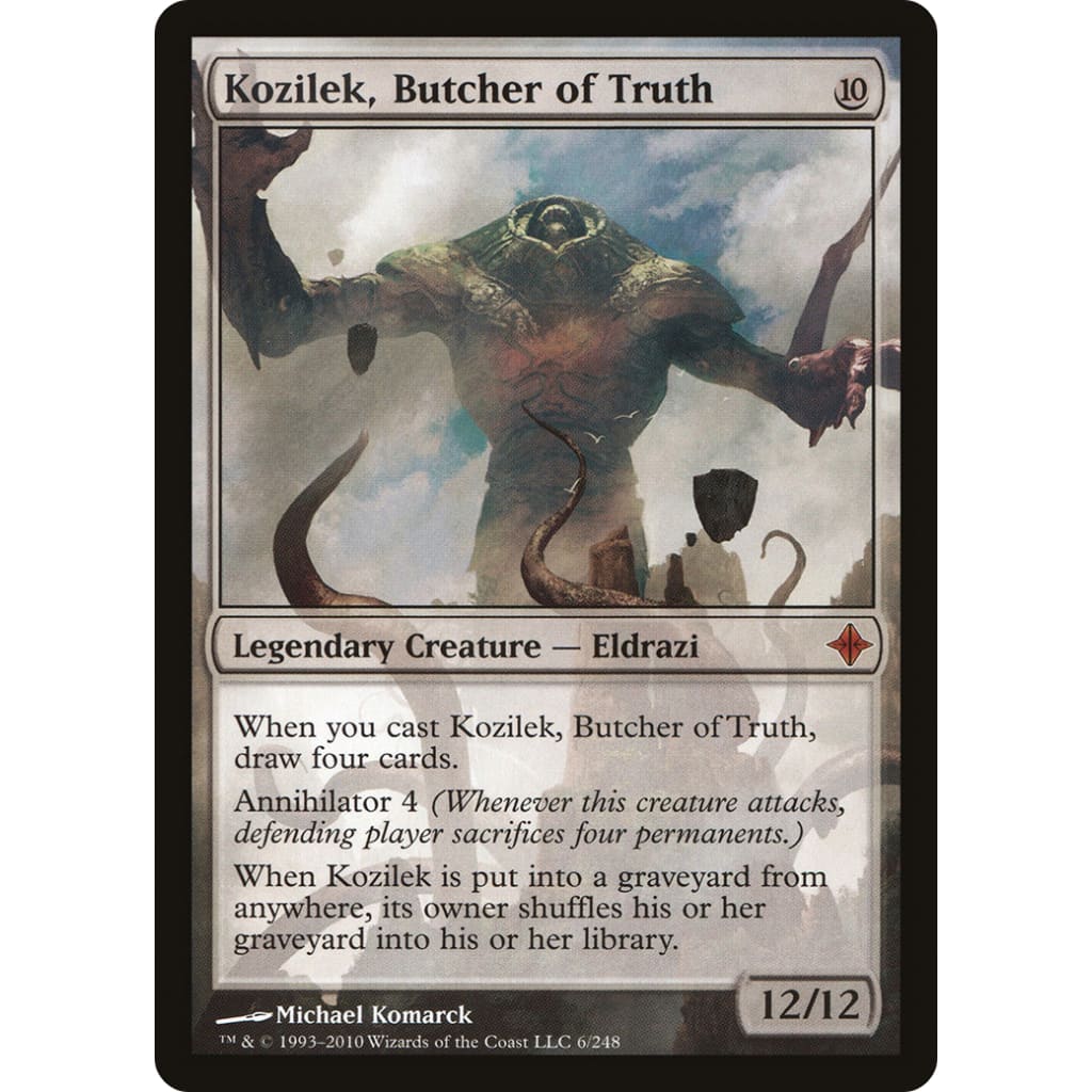 Kozilek Butcher of Truth (ROE-006) Foil - Single