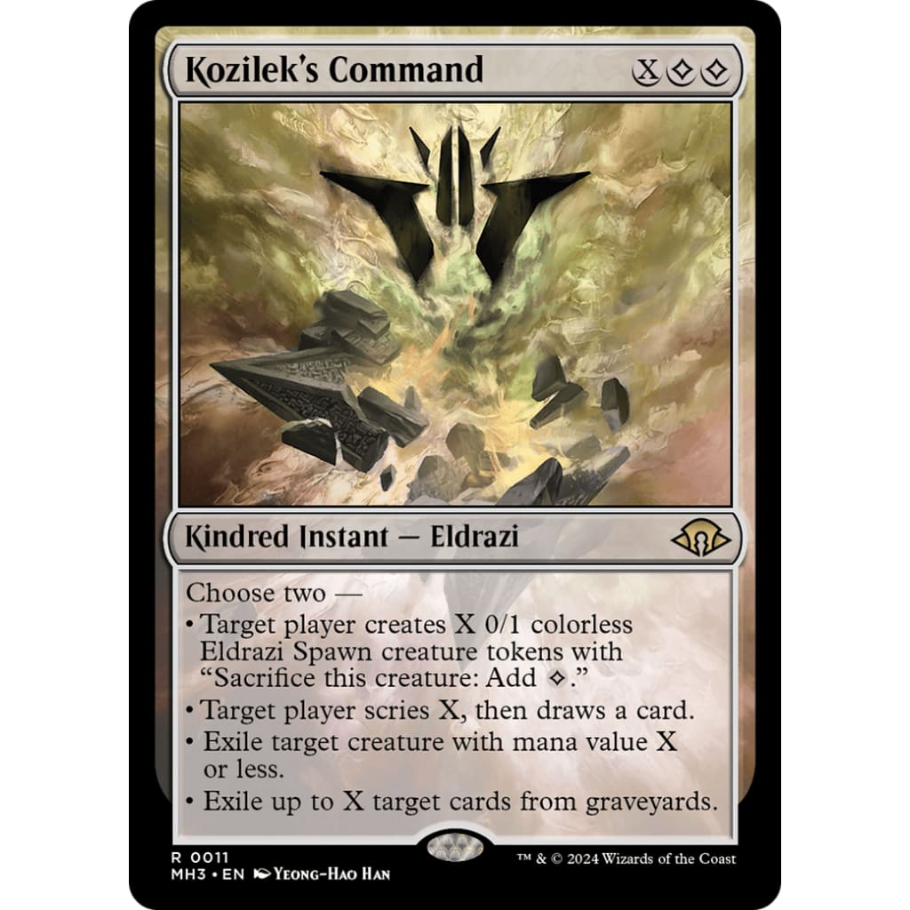 Kozilek’s Command (MH3-011) Foil - Single