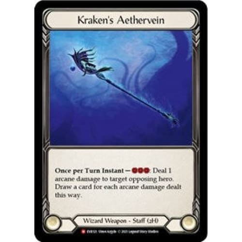 Kraken’s Aethervein (EVERFEST) 1st Edition Cold Foil
