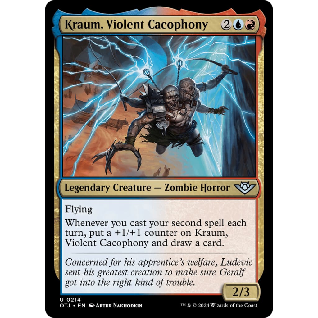 Kraum Violent Cacophony (OTJ-214) - Single