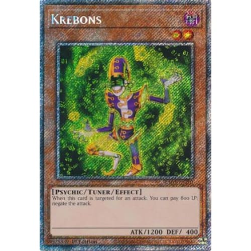 Krebons (Platinum Secret Rare) - RA03-EN201 Platinum Rare