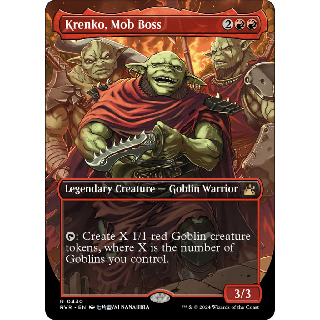 Krenko Mob Boss (RVR-430) (Borderless) - Single