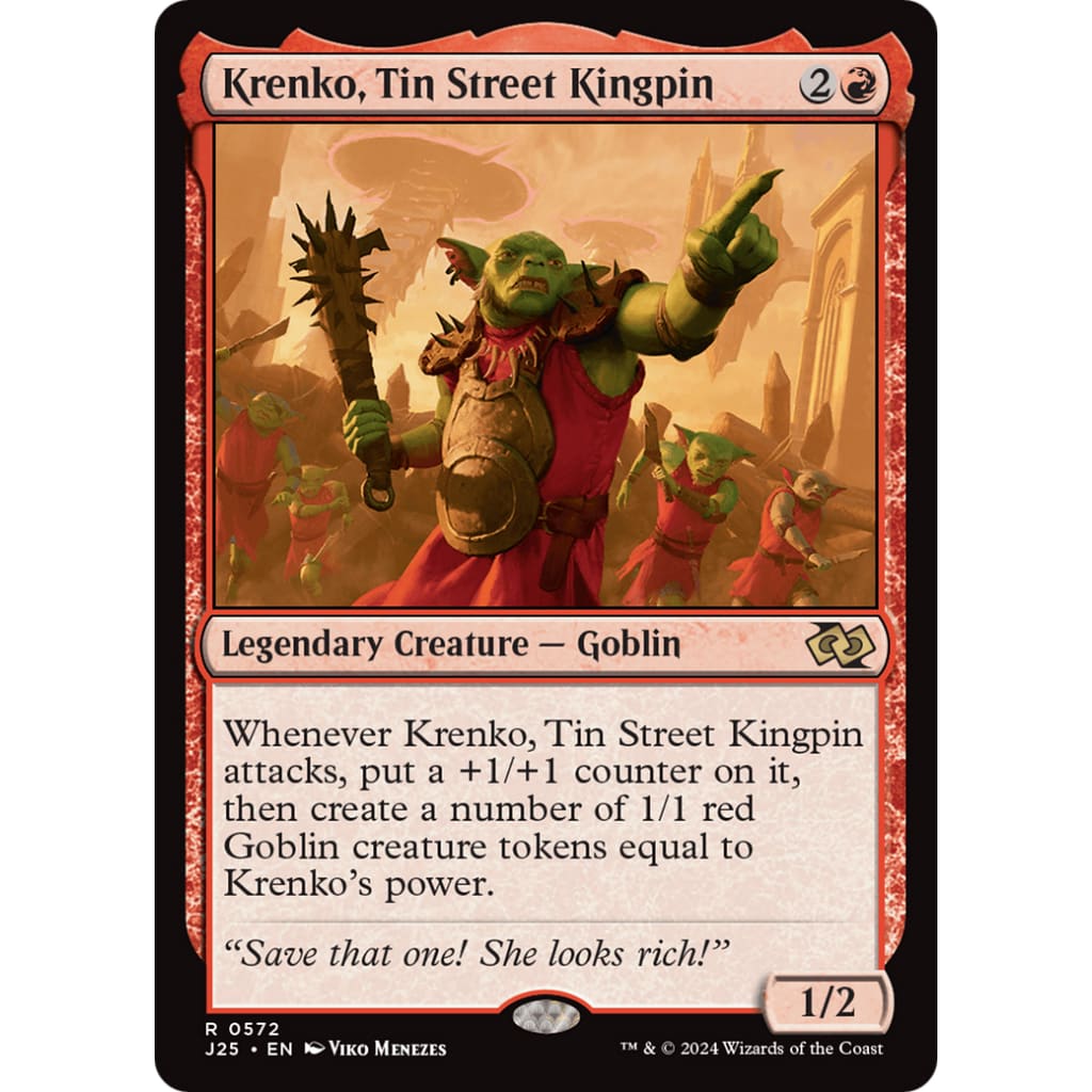 Krenko Tin Street Kingpin (J25-572) - Single