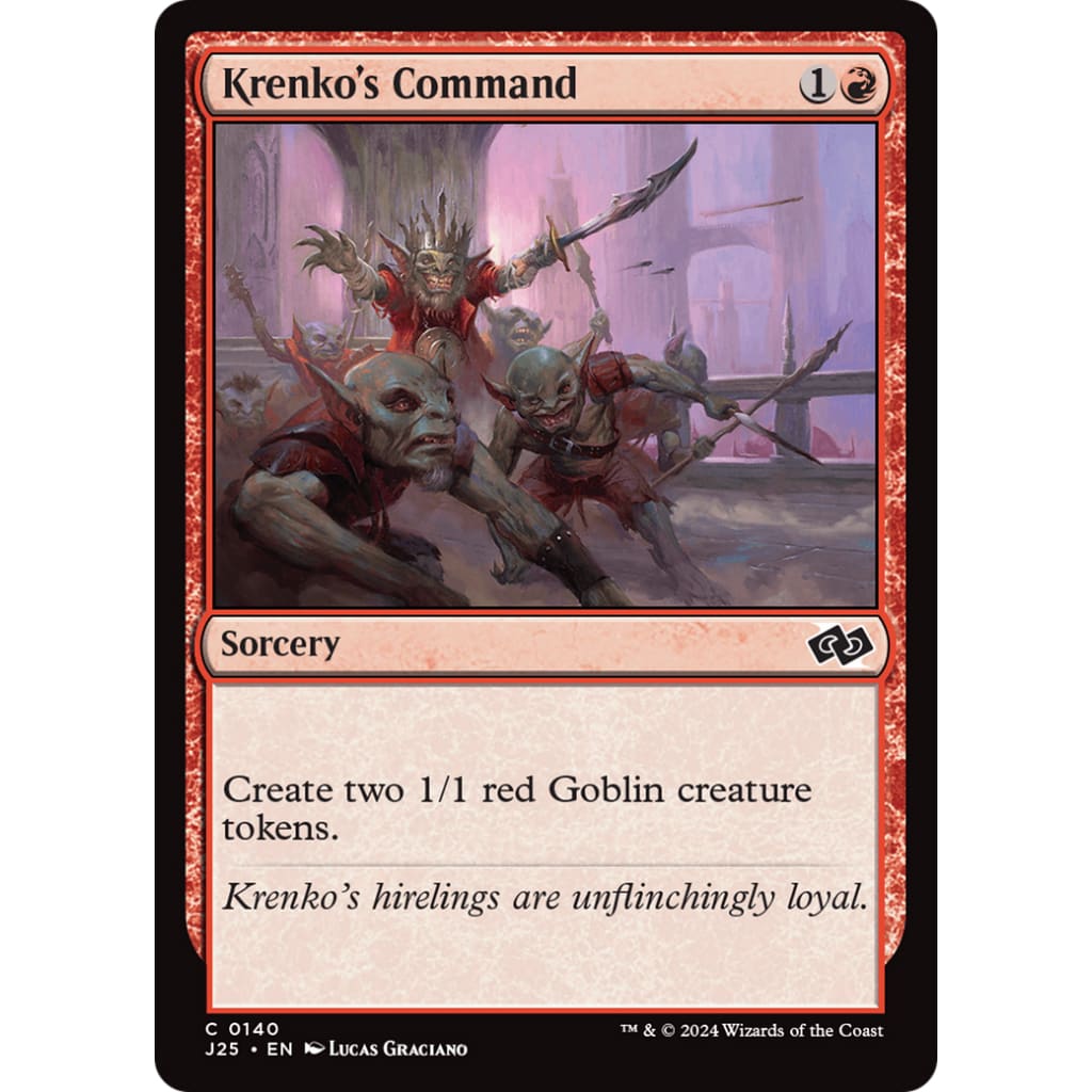 Krenko’s Command (J25-140) - Single