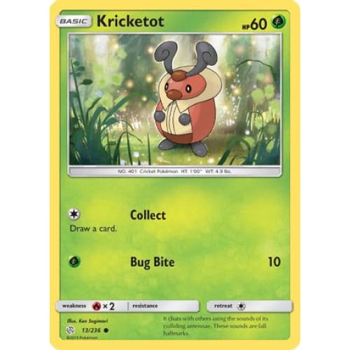 Kricketot (013/236) Common Reverse Holofoil - Single