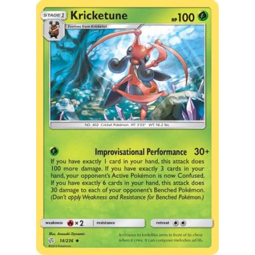 Kricketune (014/236) Uncommon - Single