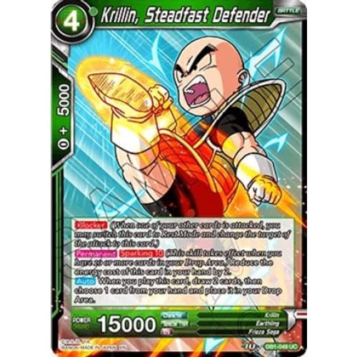 Krillin Steadfast Defender (Draft Box 04 - Dragon Brawl)