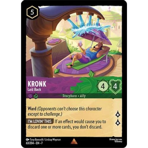 Kronk - Laid Back (63/204) - Archazias Island - Single
