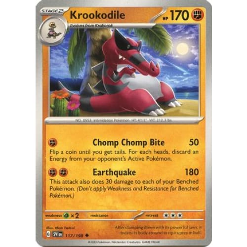 Krookodile (117) Uncommon - Single