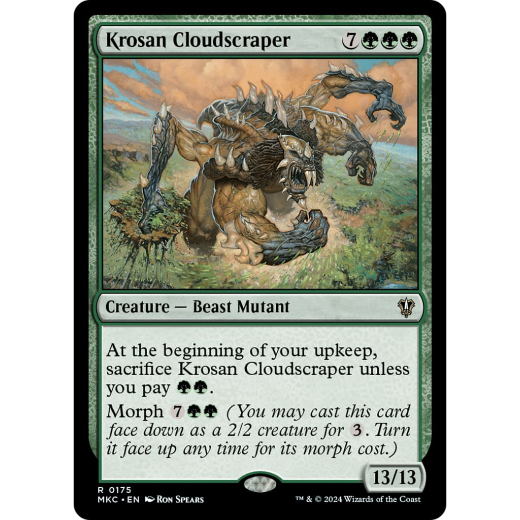 Krosan Cloudscraper (MKC-175) - Single