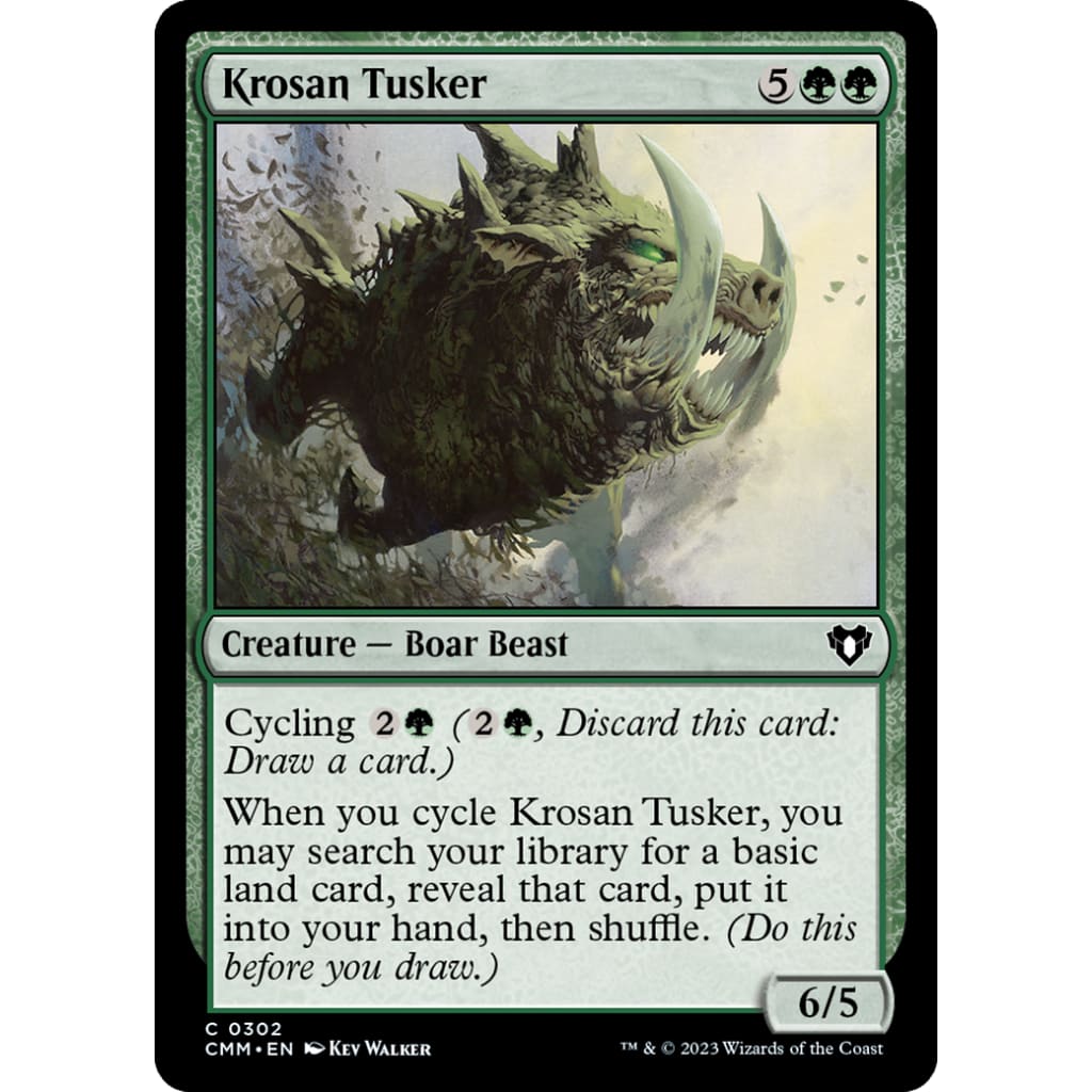 Krosan Tusker (CMM-302) Foil - Single