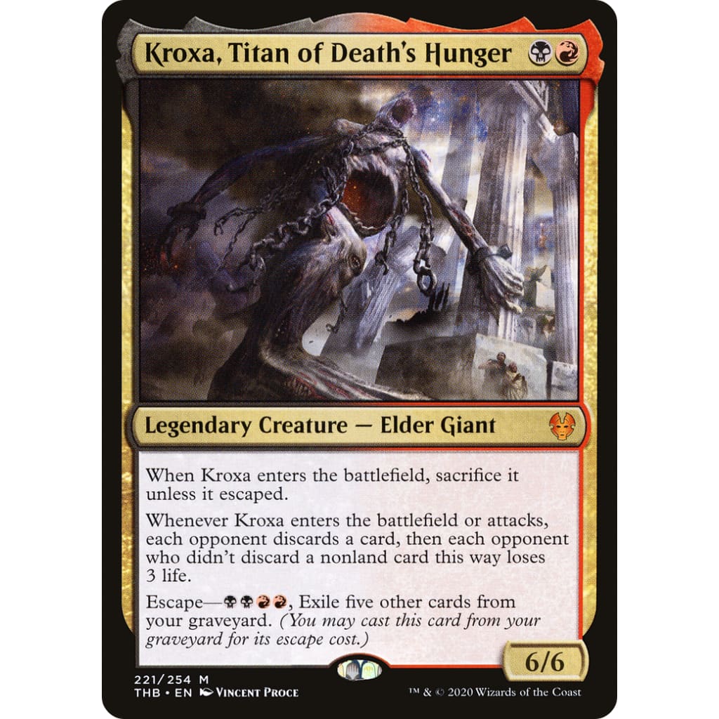 Kroxa Titan of Death’s Hunger (THB-221) - Single