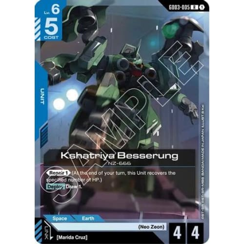 Kshatriya Besserung (GD03-005) - Steel Requiem Holofoil
