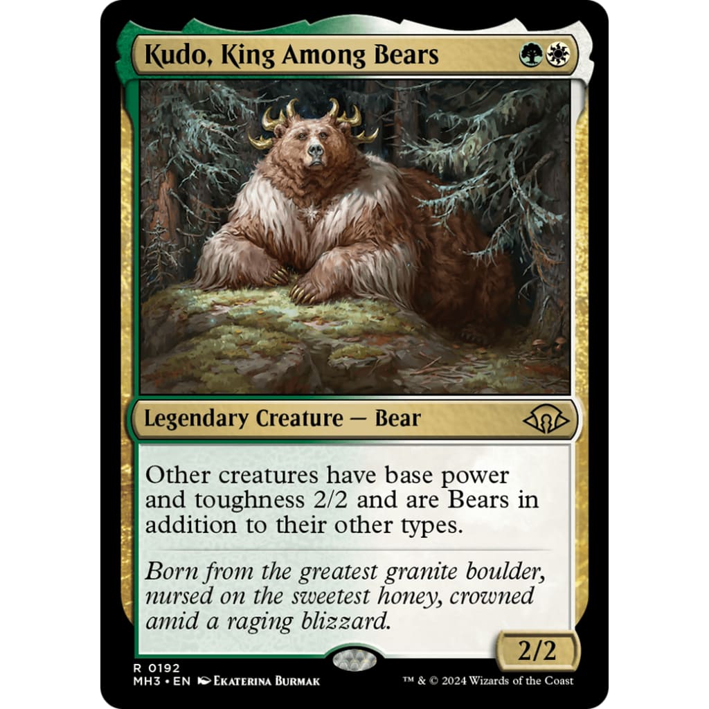 Kudo King Among Bears (MH3-192) - Single