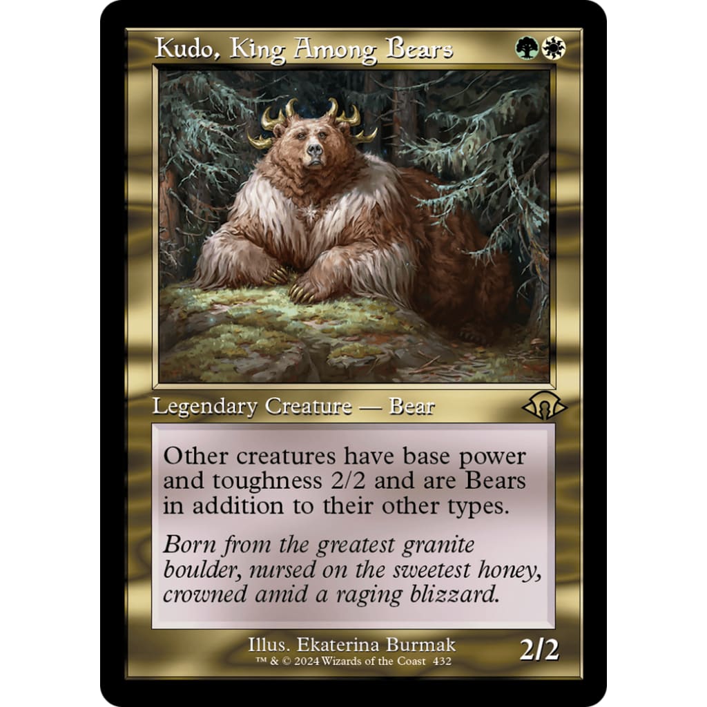 Kudo King Among Bears (MH3-432) Foil - Single