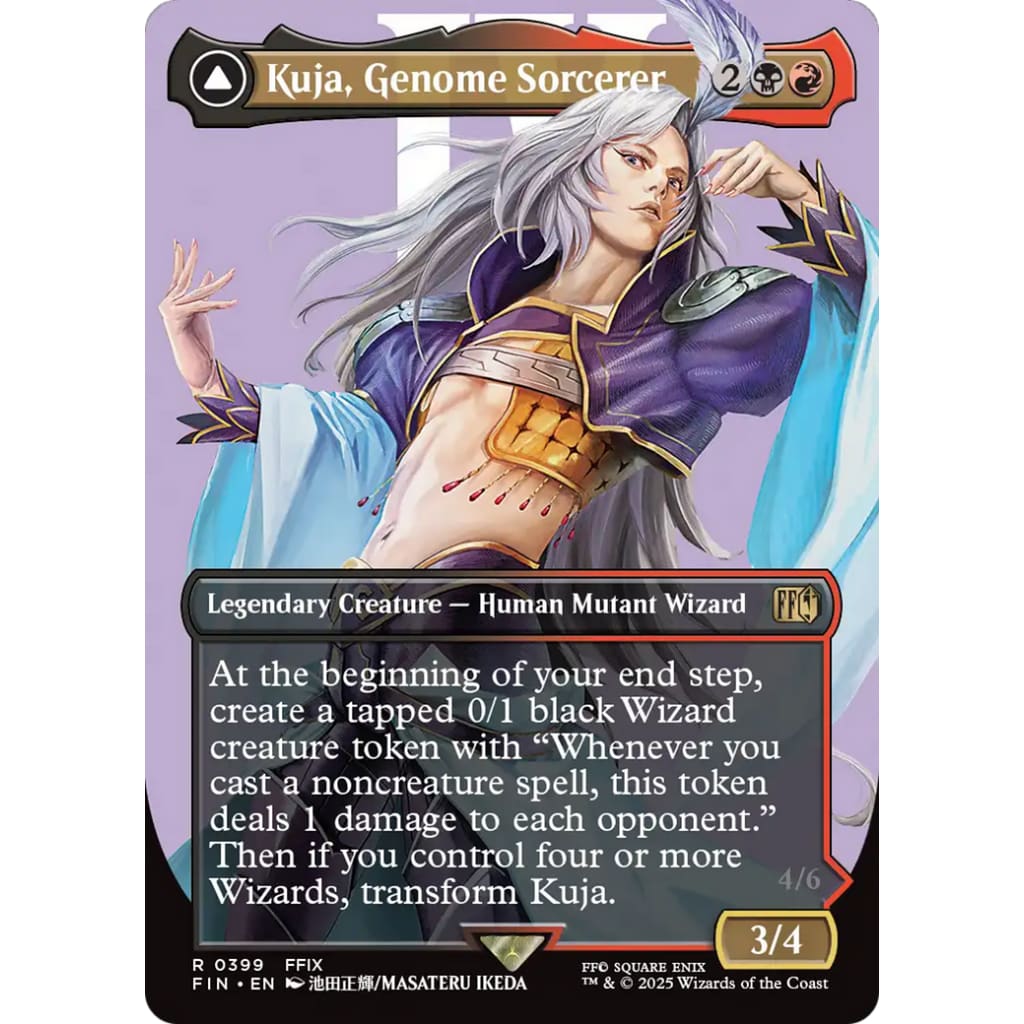 Kuja Genome Sorcerer (Borderless) (FIN-399) Foil - Single