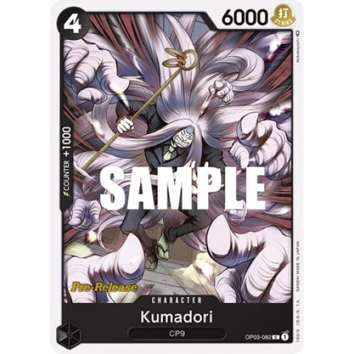 Kumadori OP03-082 C Pillars of Strength Pre-Release Cards