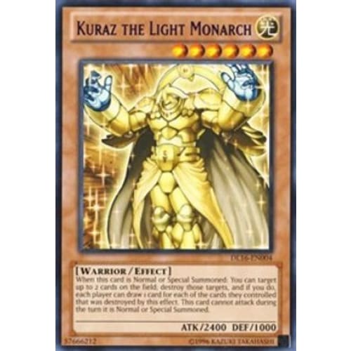 Kuraz the Light Monarch (Purple) (DL16-EN004) Rare