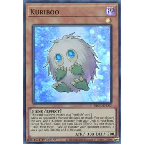 Kuriboo (BROL-EN003) Ultra Rare 1st Edition - Single