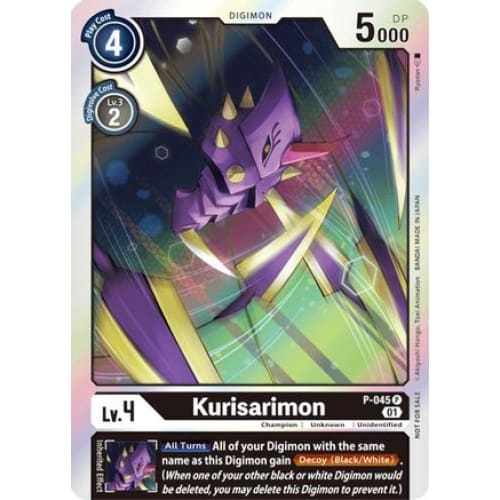Kurisarimon (P-045 P) Promo Foil - Single