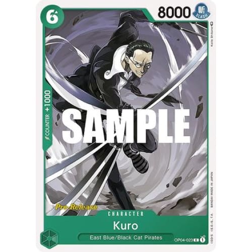 Kuro OP04-023 C Kingdoms of Intrigue Pre-Release Cards
